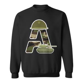 Militare Camouflage Alphabet Felpa - Novitaregali