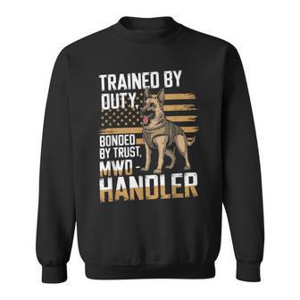 Military Working Dog Handler K9 Veteran Sweatshirt - Thegiftio UK