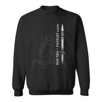 Mim 104パトリオット表面から空気ミサイル スウェットシャツ - Kawaiitshirt