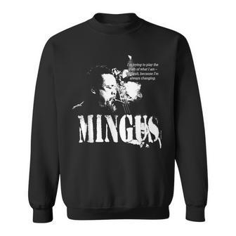 Mingus Jazz Wisdom Bassist Musicien Sweater e - Cadeauxyz