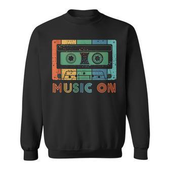 Mixtape Cassettes Música En Cassette 90S 80S In Mangas Camisa de entrenamiento - Regaloses
