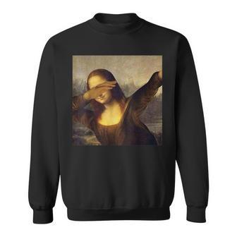 Mona Lisa 水玉 スウェットシャツ - Kawaiitshirt