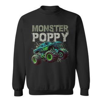 Monster Truck Poppy Family Matching Monster Truck Lovers Sweatshirt - Thegiftio UK