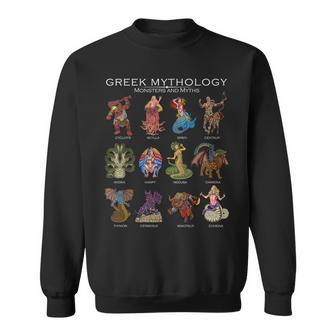 Monsters De La Mythologie Grecque Sweater e - Cadeauxyz