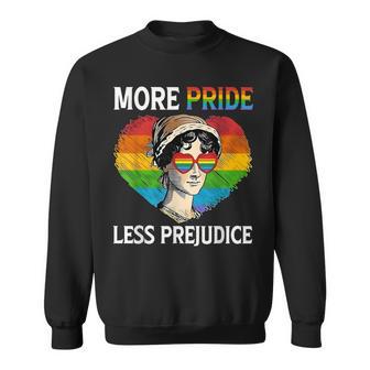 More Pride Less Prejudice Pride Month Lgbtq ゲイ レズビアン スウェットシャツ - Kawaiitshirt