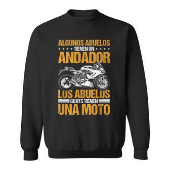 Motero Abuelos Guays Tienen Una Moto Motorista Biker Camisa de entrenamiento - Regaloses