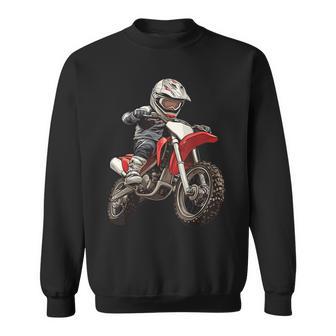 Motocross And Dirt Bike Sweatshirt - Thegiftio