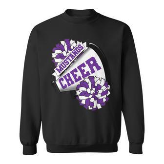 Mustangs Cheer Back To School Cheerleading Spirit P Sweatshirt - Monsterry