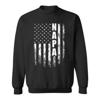 Napa Father's Day American Flag 4Th Of July Sweatshirt - Monsterry