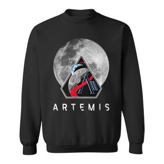 Nasa アルテミスiiミッション月 スウェットシャツ - Kawaiitshirt