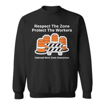 National Work Zone Awareness Road Workers Safety Sweatshirt | Seseable UK