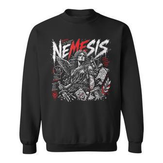 Némésis Déesse Grecque De Laengeance Mythologieombre Sweater e - Cadeauxyz