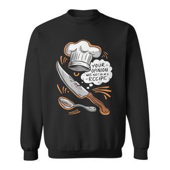 No Estaba En La Receta Cocinar Cocinero Chef Cocina Divertida Camisa de entrenamiento - Regaloses