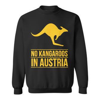 No Kangaroos In Austria スウェットシャツ - Kawaiitshirt