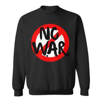 No War、アンチウォーデーストップサイン、スプレーペイント、No War。 スウェットシャツ - Kawaiitshirt