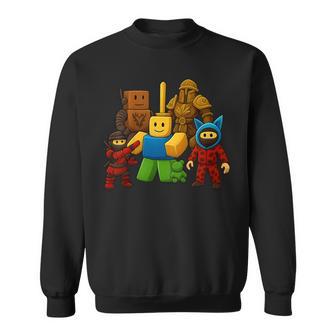 Noob Video Game Unique Sweatshirt - Monsterry