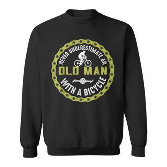 Nuncaubestimes A Un Anciano Con Una Bicicleta Camisa de entrenamiento - Regaloses