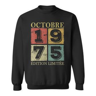Octobre 1975 50 Ans Cadeau Anniversaire Homme Octobre 1975 Sweater e - Cadeauxyz