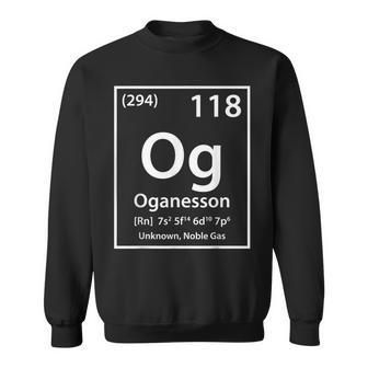 Oganesson Element ホワイト スウェットシャツ - Kawaiitshirt