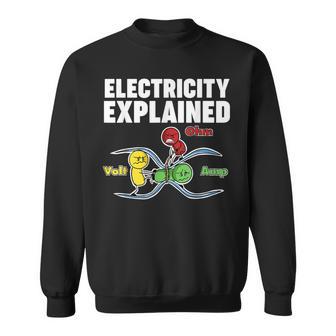 Ohm's Law Electricity Explained Sweatshirt - Thegiftio UK