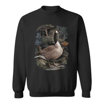 Oie Du Canada Nature Motif D’Oiseau Oieauvage Canadienne Sweater e - Cadeauxyz