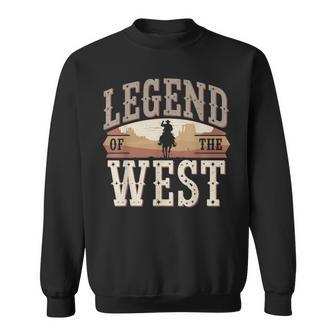 Old Western Film Fan Classic Cowboy Culture And Wild West Sweatshirt - Thegiftio UK