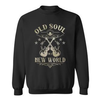 Oldoul In A New World カントリーミュージックギターファン スウェットシャツ - Kawaiitshirt