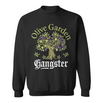 Olive Garden Gangster Olive Tree Graphic Sweatshirt - Thegiftio UK