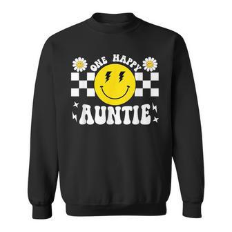 One Happy Dude Auntie 1St Birthday Family Matching Sweatshirt - Thegiftio UK
