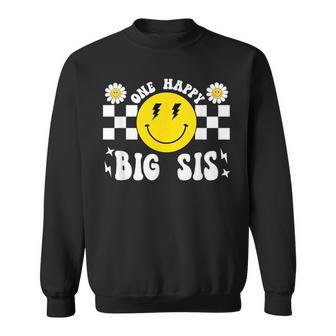 One Happy Dude Big Sis 1St Birthday Family Matching Sweatshirt - Thegiftio UK