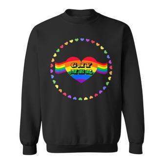 Orgullo Corazón Arco Iris Bandera Circulo Gaymer Gay Gamer Camisa de entrenamiento - Regaloses
