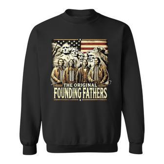 The Original Founding Fathers American Indian Usa Flag Sweatshirt - Thegiftio UK