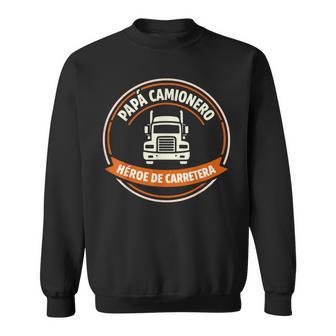 Papá Camionero Héroe De Carretera Regalo Día Del Padre Camisa de entrenamiento - Regaloses