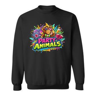 Party Animals Basebal Sweatshirt | Mazezy