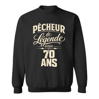 Pêcheur De Légende 70 Ans Homme Cadeau Anniversaire Pêche Sweater e - Cadeauxyz