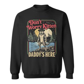 Peinliches Lustiges Unangemessenes Alpha-Wolf-Meme Für Erwachsene Sweatshirt - Seseable