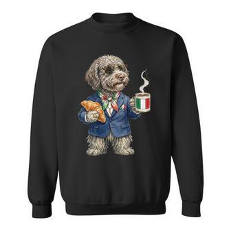 Perro De Agua Italiana Taza Café Italia Bandera Camisa de entrenamiento - Regaloses