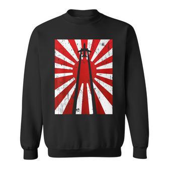 Pilot Plane Airport Air Traffic Controller Risingun Flag スウェットシャツ - Kawaiitshirt