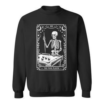 The Pool Player Tarot Card Billiards Lover Sweatshirt - Thegiftio