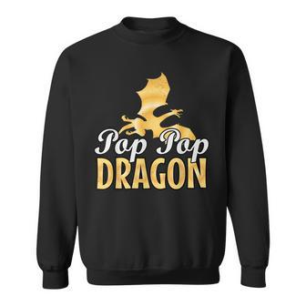 Pop Pop Dragon Lover Father's Day Sweatshirt - Thegiftio UK