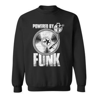 Powered By Funk Music 70年代 & 80年代 ビニール スウェットシャツ - Kawaiitshirt