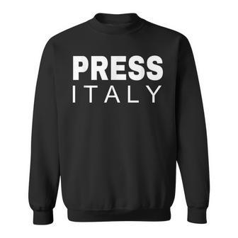 Press Italy Fronte Felpa - Novitaregali