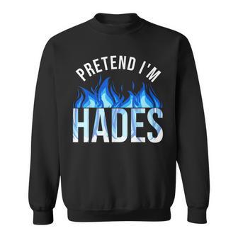 Pretend I'm Hades Costume Mythologue Du Dieu Grec Antique Sweater e - Cadeauxyz