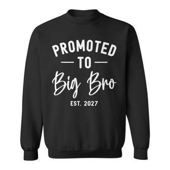 Promocionado A Big Bro Est 2027 Hermano Por Primeraez Camisa de entrenamiento - Regaloses