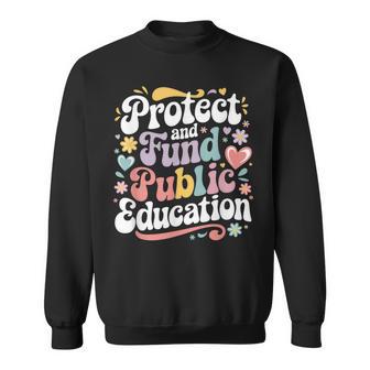 Proteger Y Financiar La Educación Pública Maestros Públicos Escuelas Camisa de entrenamiento - Regaloses