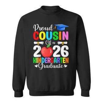 Proud Cousin Class Of 2026 Kindergarten Graduate Graduation Sweatshirt - Thegiftio UK