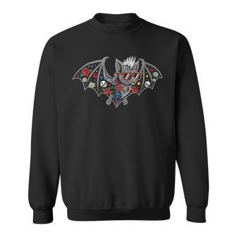 Punk Murciélago Punk Rocker Para Niños Pequeños Chicos Niños Camisa de entrenamiento - Regaloses