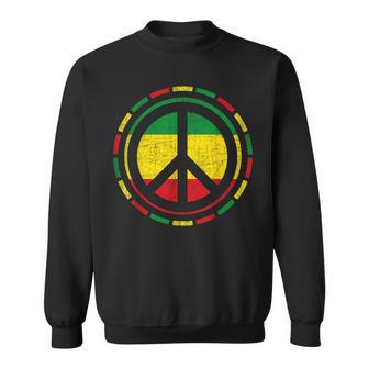 Rasta Peace Regalo Per Gli Amanti Della Musica Reggae Felpa - Novitaregali