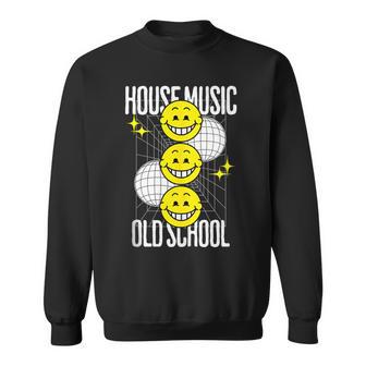 Regalo Para Dj De Música Houseonriente Rave De Los 90 De Oldkool In Mangas Camisa de entrenamiento - Regaloses