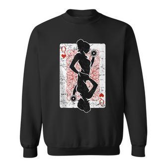 Reina De Corazones De Levantamiento De Pesas Cool Fitness Lover Regalo In Mangas Camisa de entrenamiento - Regaloses